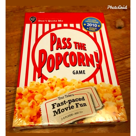 Other Pass The Popcorn Family Trivia Game Movie Trivia Poshmark